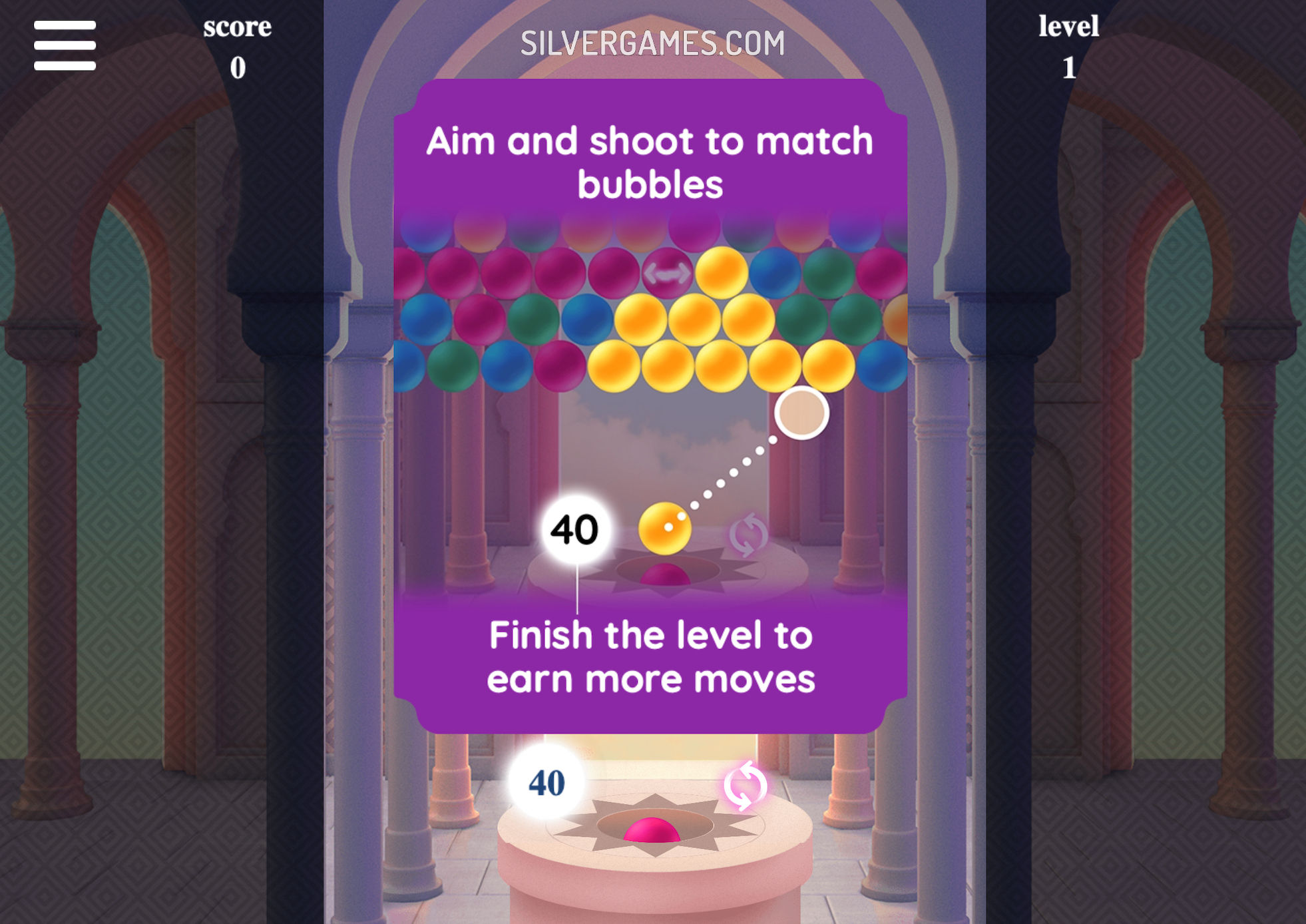 Bubble Shooter FREE - Play Online on SilverGames 🕹️