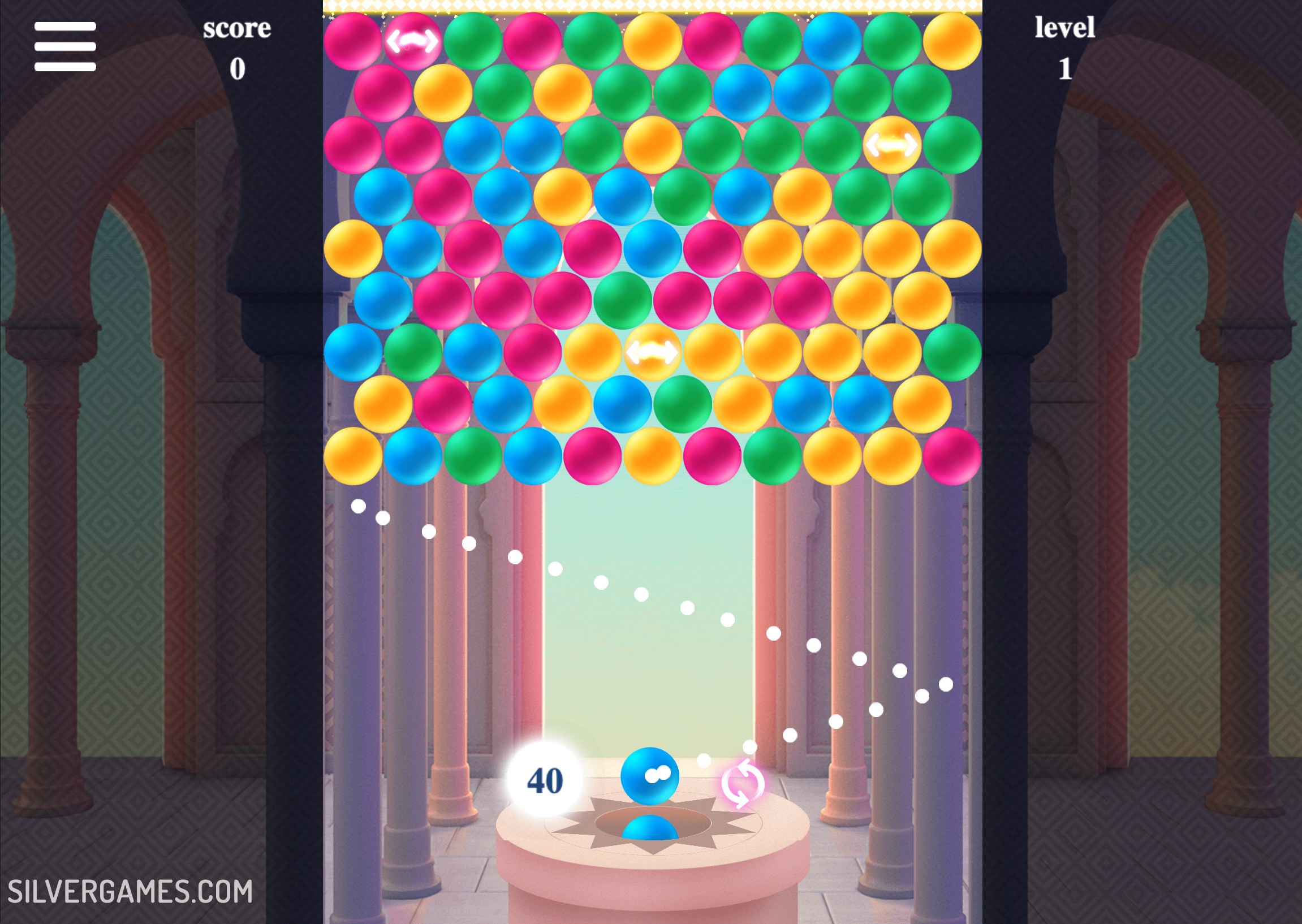 Arkadium's Bubble Shooter  Instantly Play Arkadium's Bubble Shooter Online  for Free!