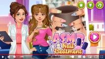 ASMR Nail Treatment: Menu