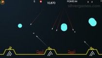 Atari Missile Command: Gameplay Shooting Bombs