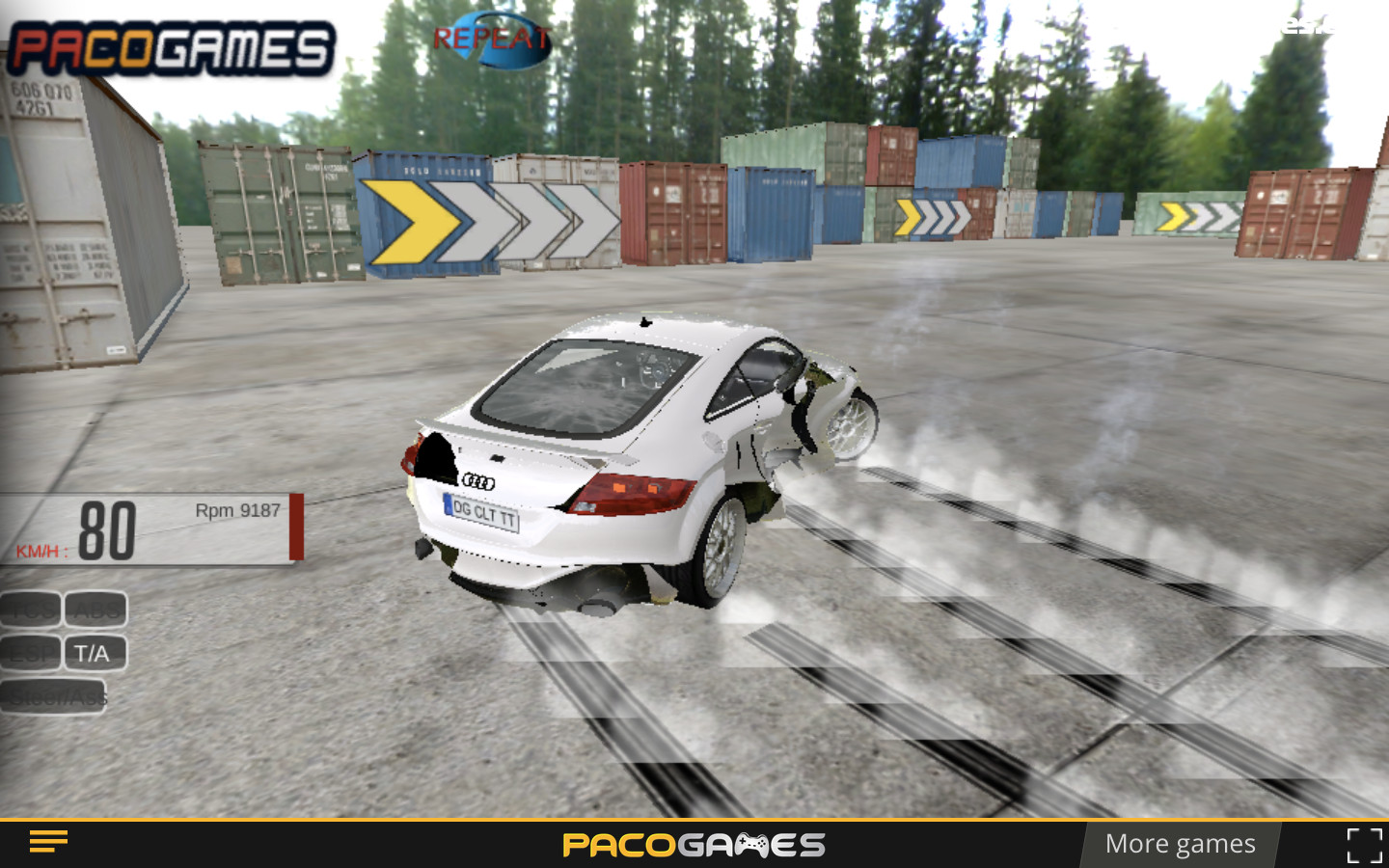 Audi TT Drift - Play Online on SilverGames 🕹️