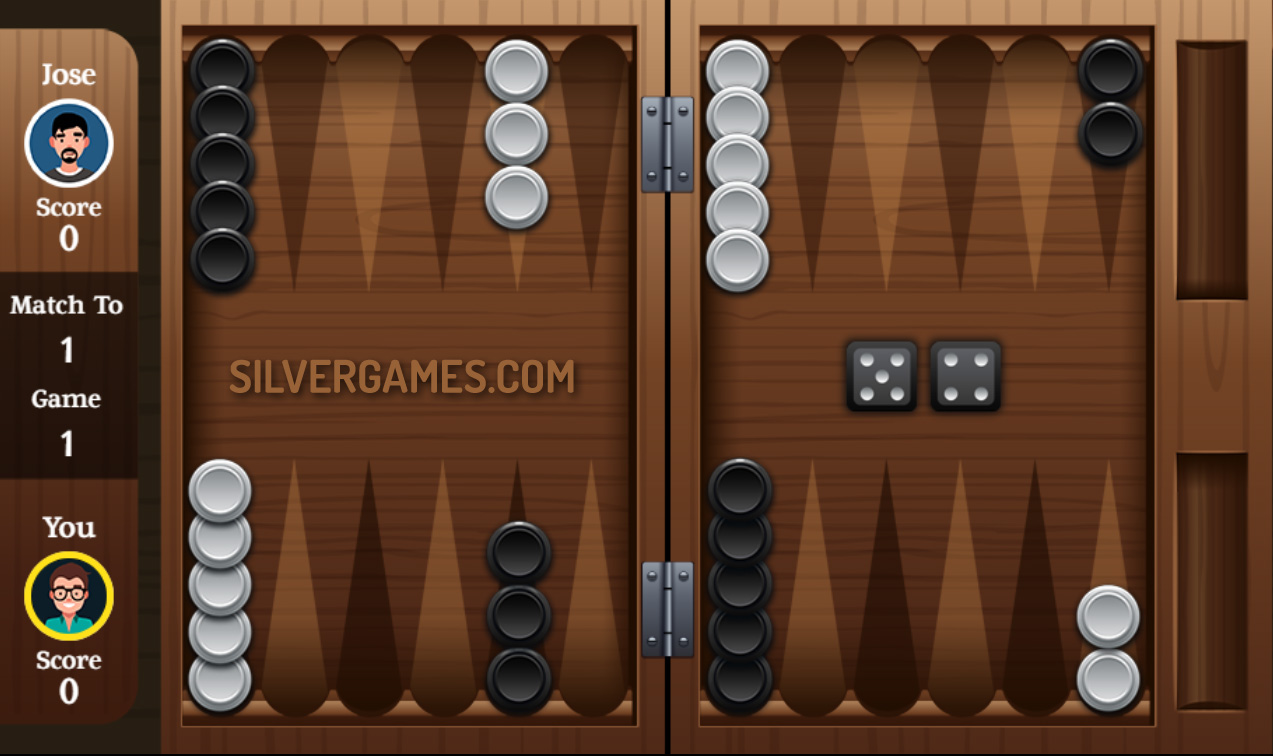 Backgammon Play Online On SilverGames 