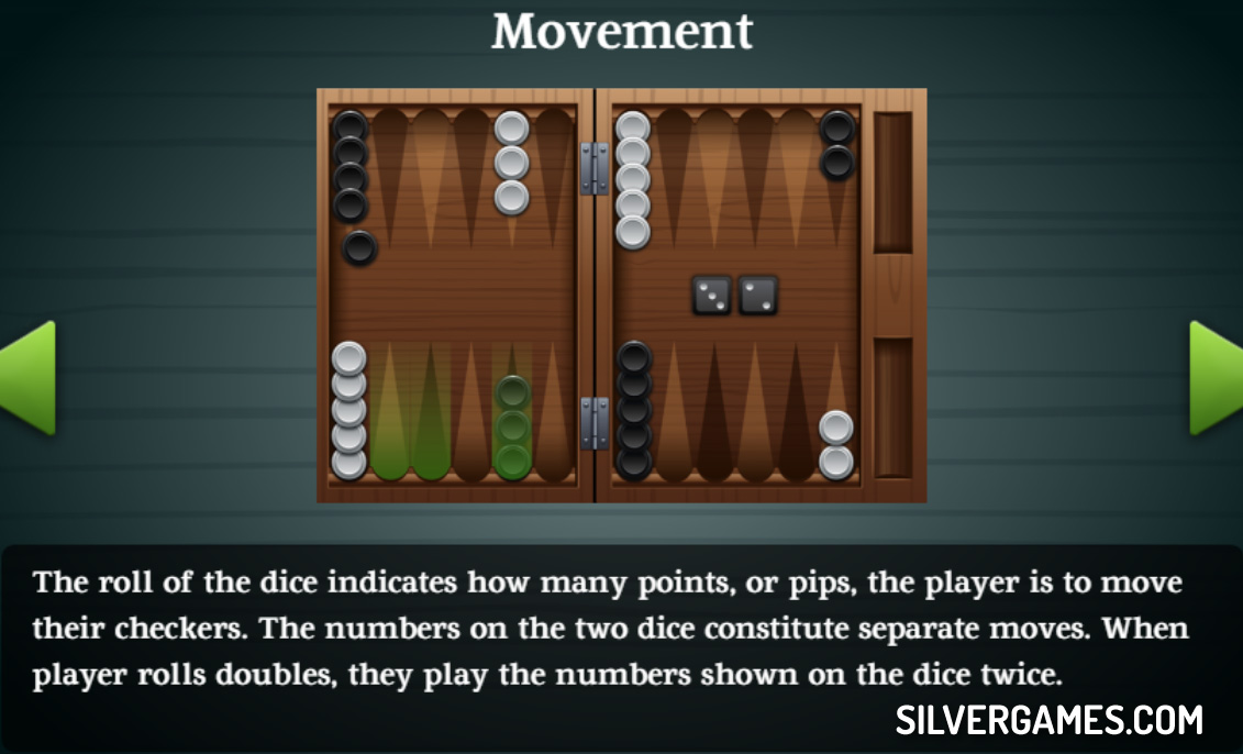 Backgammon  Play it online