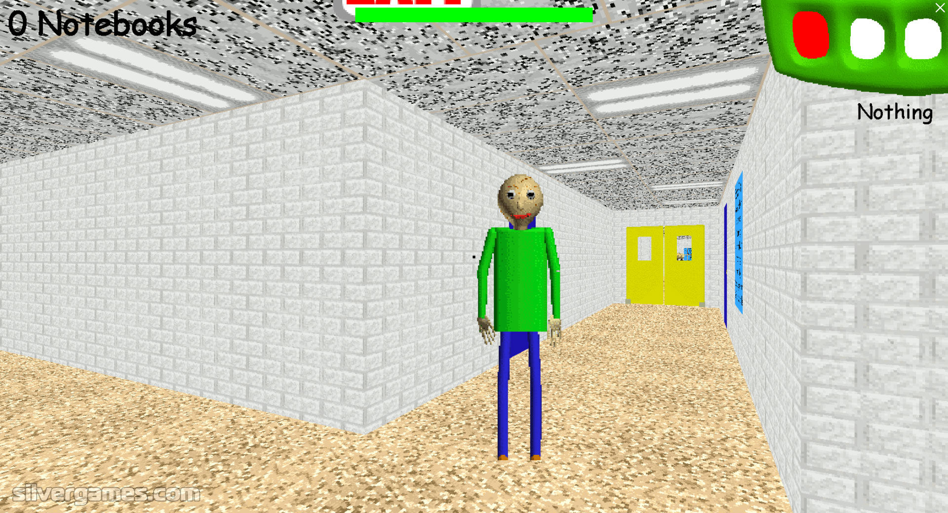 Baldi's Basics in Education and Learning - Play Online on SilverGames 🕹️