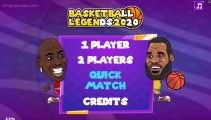 Basketball Legends: Menu
