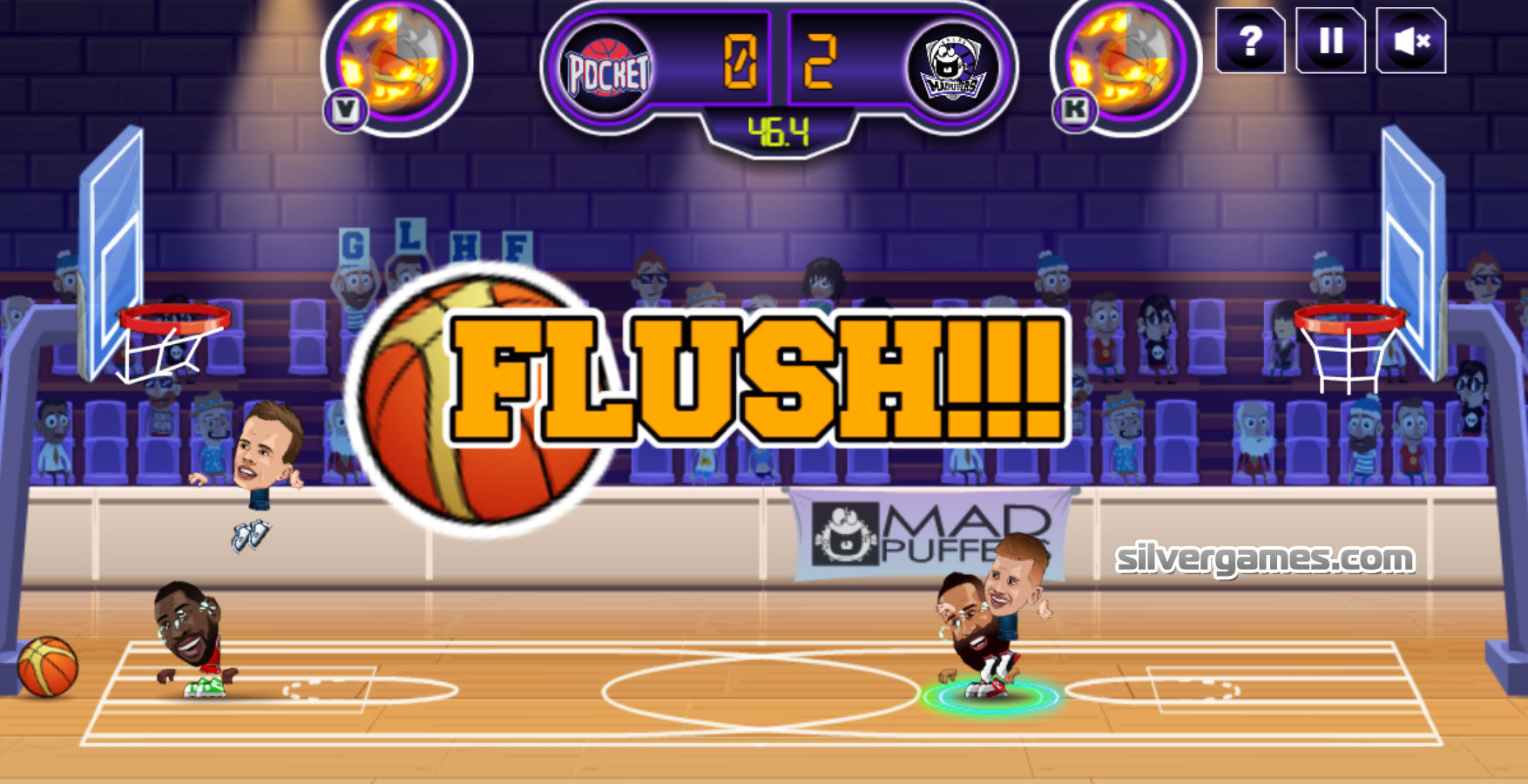 Basketball Multiplayer - Play Online on SilverGames 🕹️