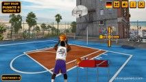 Street Basketball: Throwing Basketball