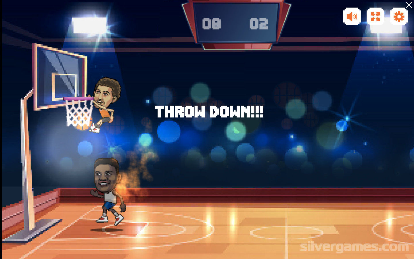 Sports Heads: Basketball Championship - Play Online on SilverGames 🕹️