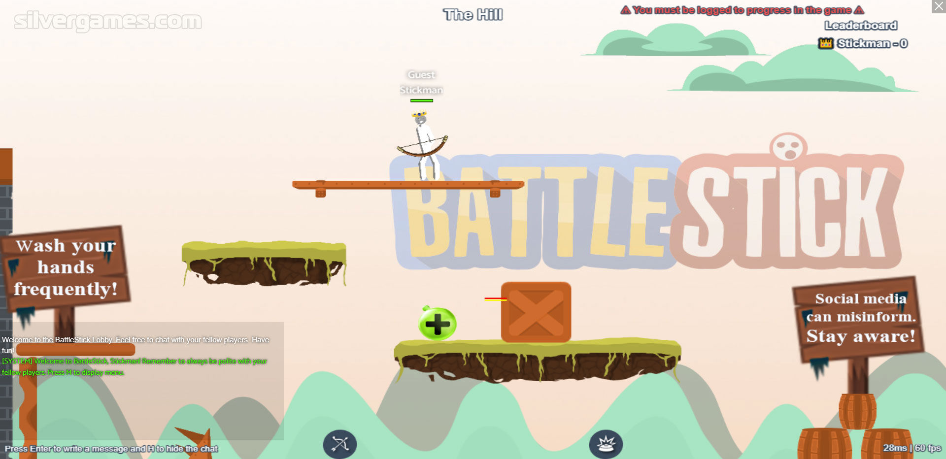Stick Battle - Play Online on SilverGames 🕹️