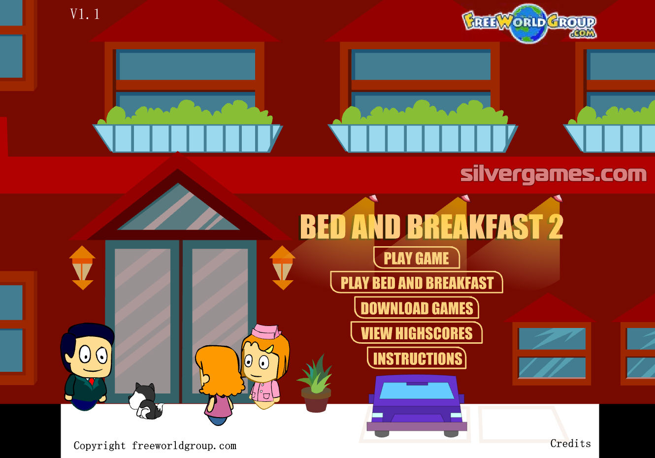 Bed and Breakfast 3 - Jogue Online em SilverGames 🕹