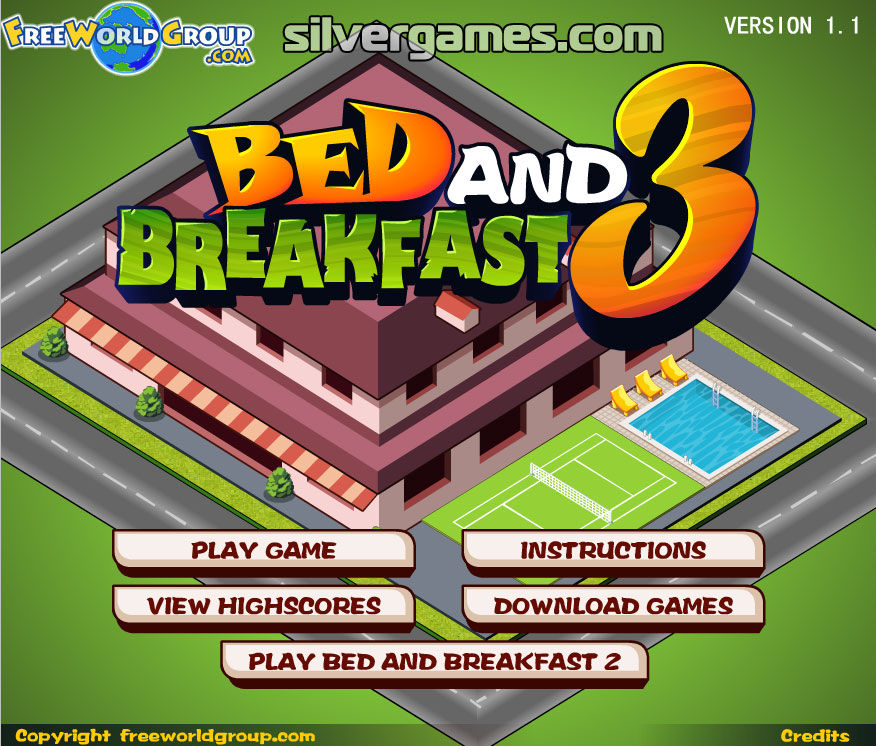 Bed and Breakfast 3 - Jogue Online em SilverGames 🕹