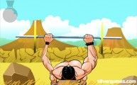 Bench Press The Barbarian: Gameplay