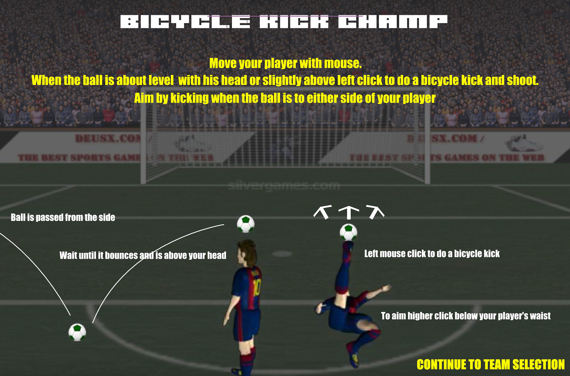 Kick the Ball - Jeux en ligne