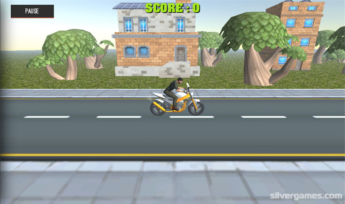 Play Racing Moto 3D Game on PC 