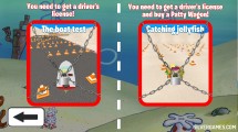 Bikini Bottom 3D SpongeBob: Menu