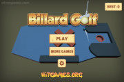 Billiard Golf: Menu