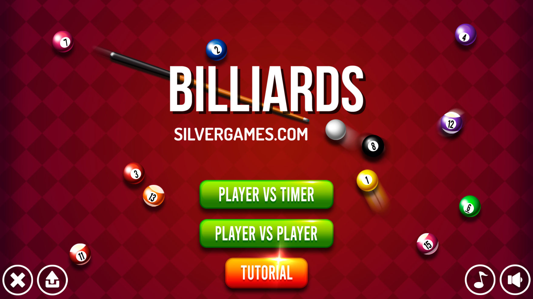 Bilhar online - Jogue Online em SilverGames 🕹️