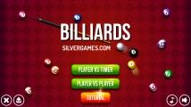 Billiards Online: Start Menu