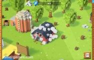 Blocky Farm: Gameplay Building Farm