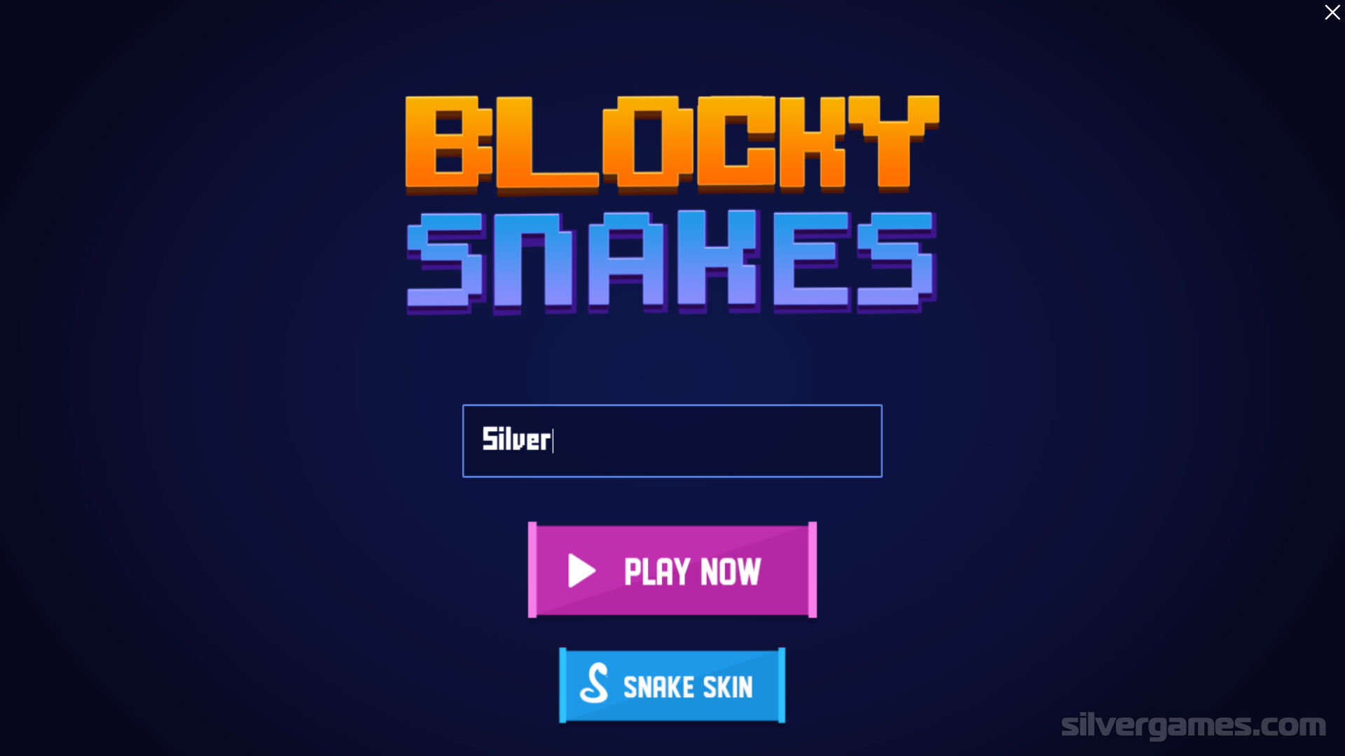 Play Blocky Snakes  Free Online Games. KidzSearch.com