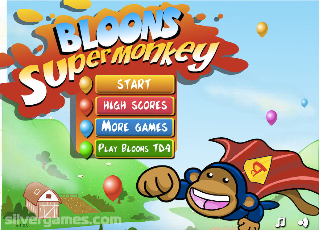 Bloons Super - Play Online SilverGames