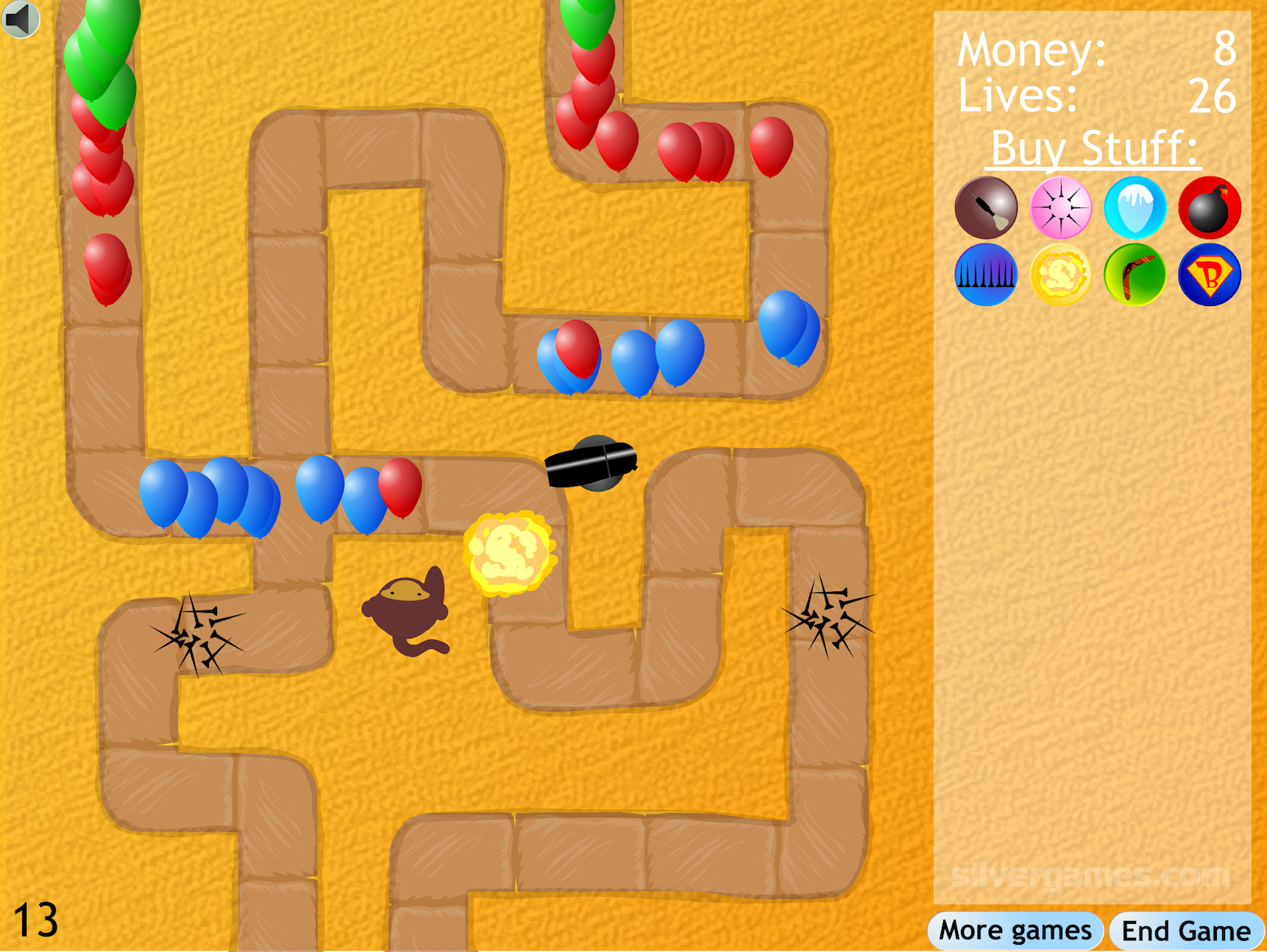 Bloons Super Monkey - Play Online on SilverGames 🕹️