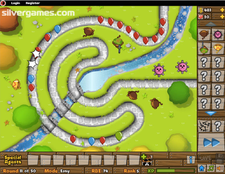 bloon tower defense 5 unblocked games