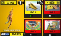 Body Drop 3D: Menu