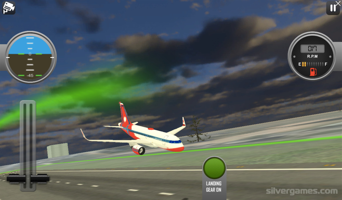 Airplane Flight 3D Simulator - free online game