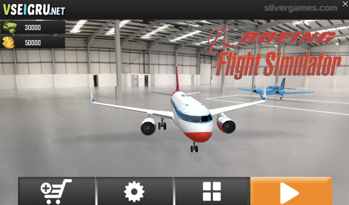 Boeing Flight Simulator 3D - Play Online on SilverGames 🕹️