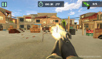 Tir à La Bouteille 3D: Gameplay Shooting