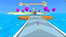 Bouncy Race 3D: Gameplay Running Race