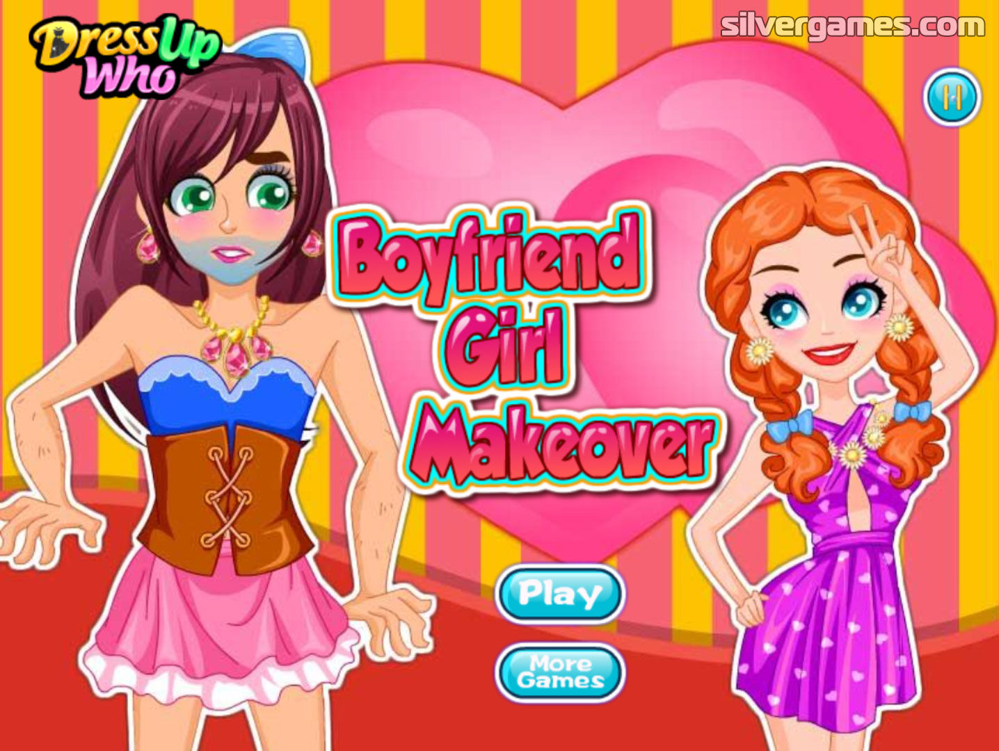 Boyfriend Girl Makeover - Jogue Online em SilverGames 🕹