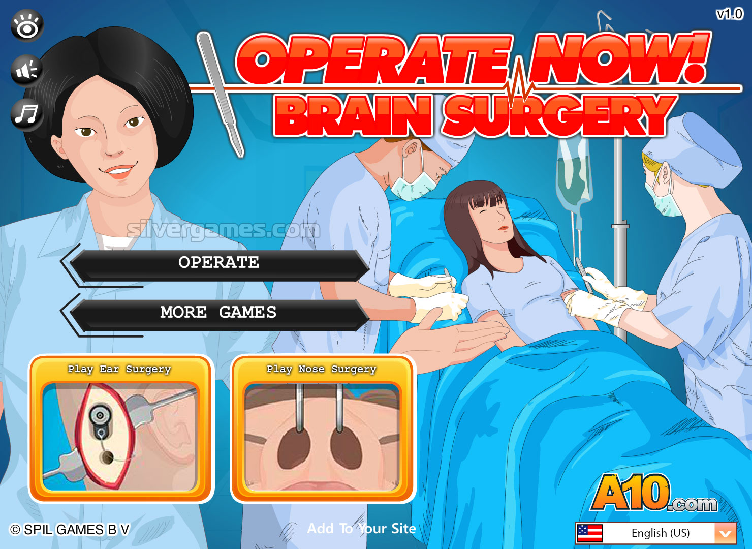 Brain Surgery - Играйте Онлайн на SilverGames 🕹️