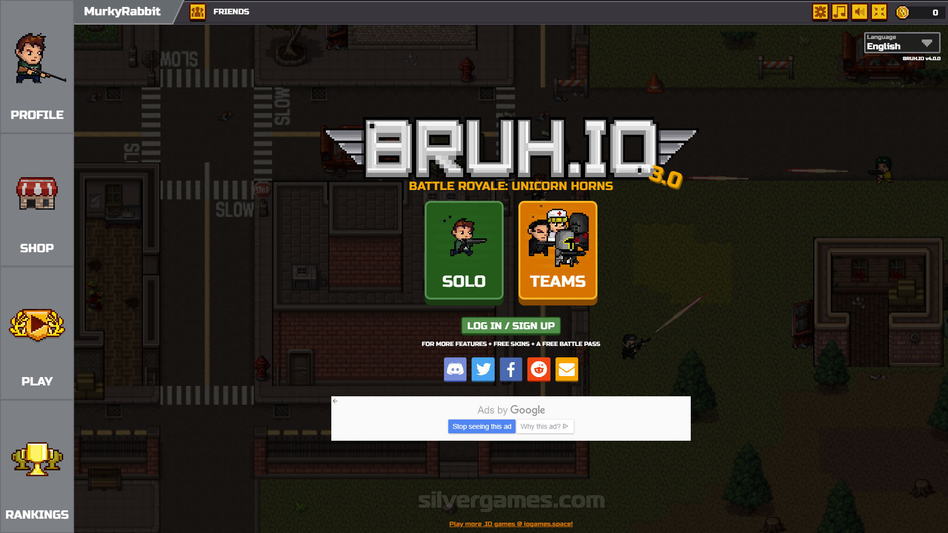 Jogo Bruh.io: Battle Royale no Jogos 360