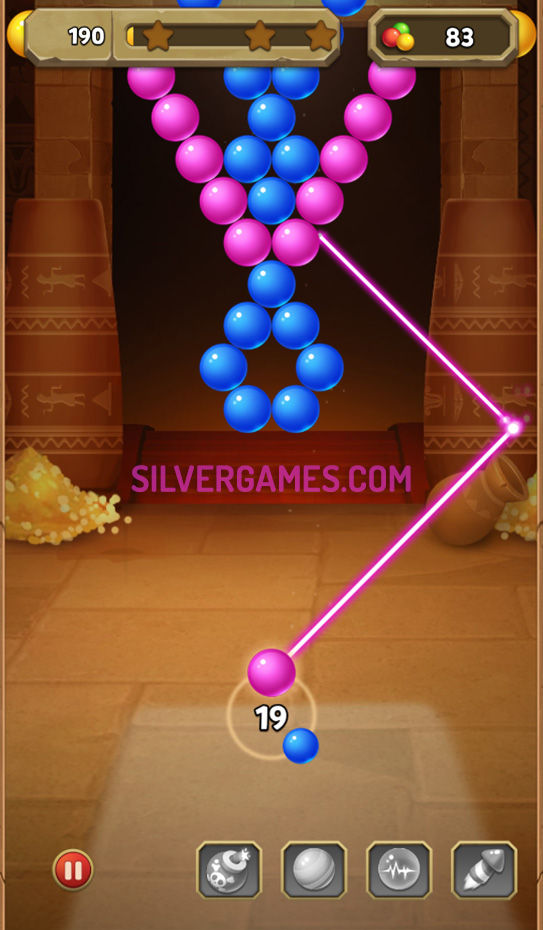 Bubble Shooter Pro - Jouez en ligne sur SilverGames 🕹️