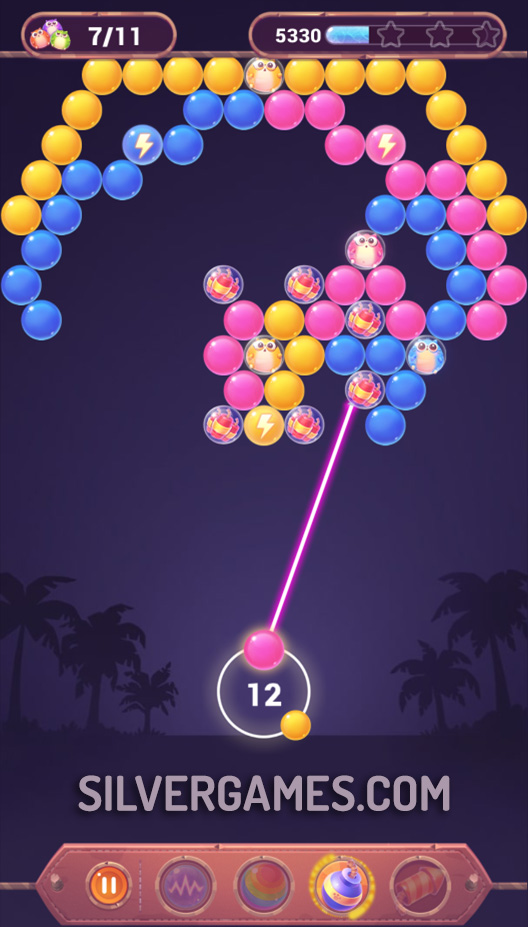 Bubble Shooter Pro - Play Online on SilverGames 🕹️