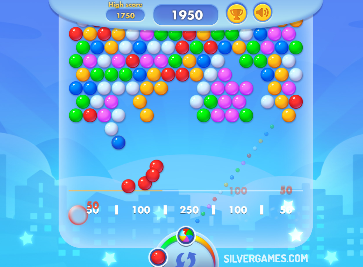 Bubble Shooter Pro - Play Online on SilverGames 🕹️