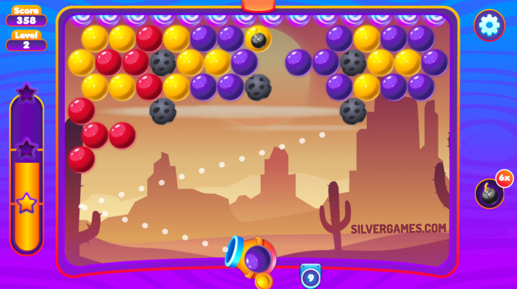 Jogue Tingly Bubble Shooter jogo online grátis