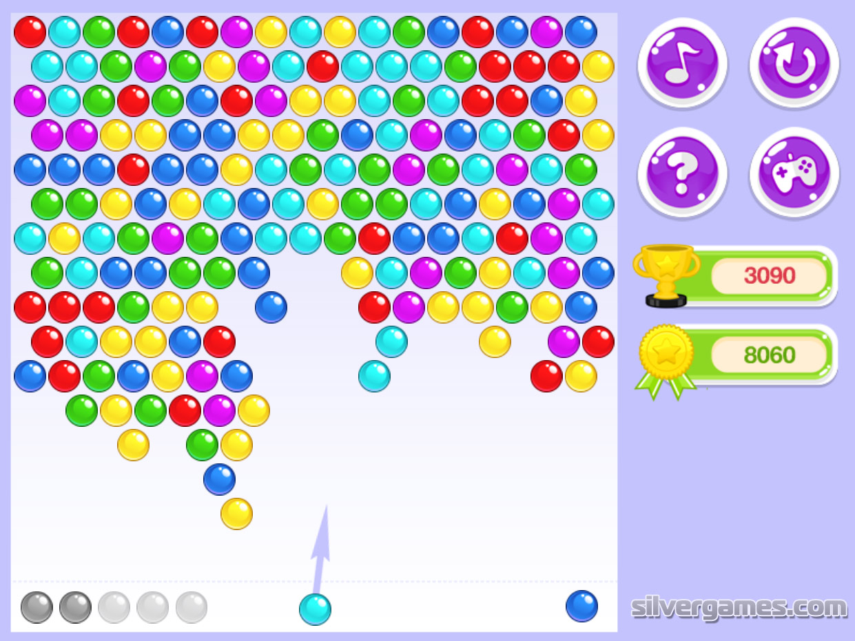 Bubble Shooter Classic - Play Online on SilverGames 🕹️