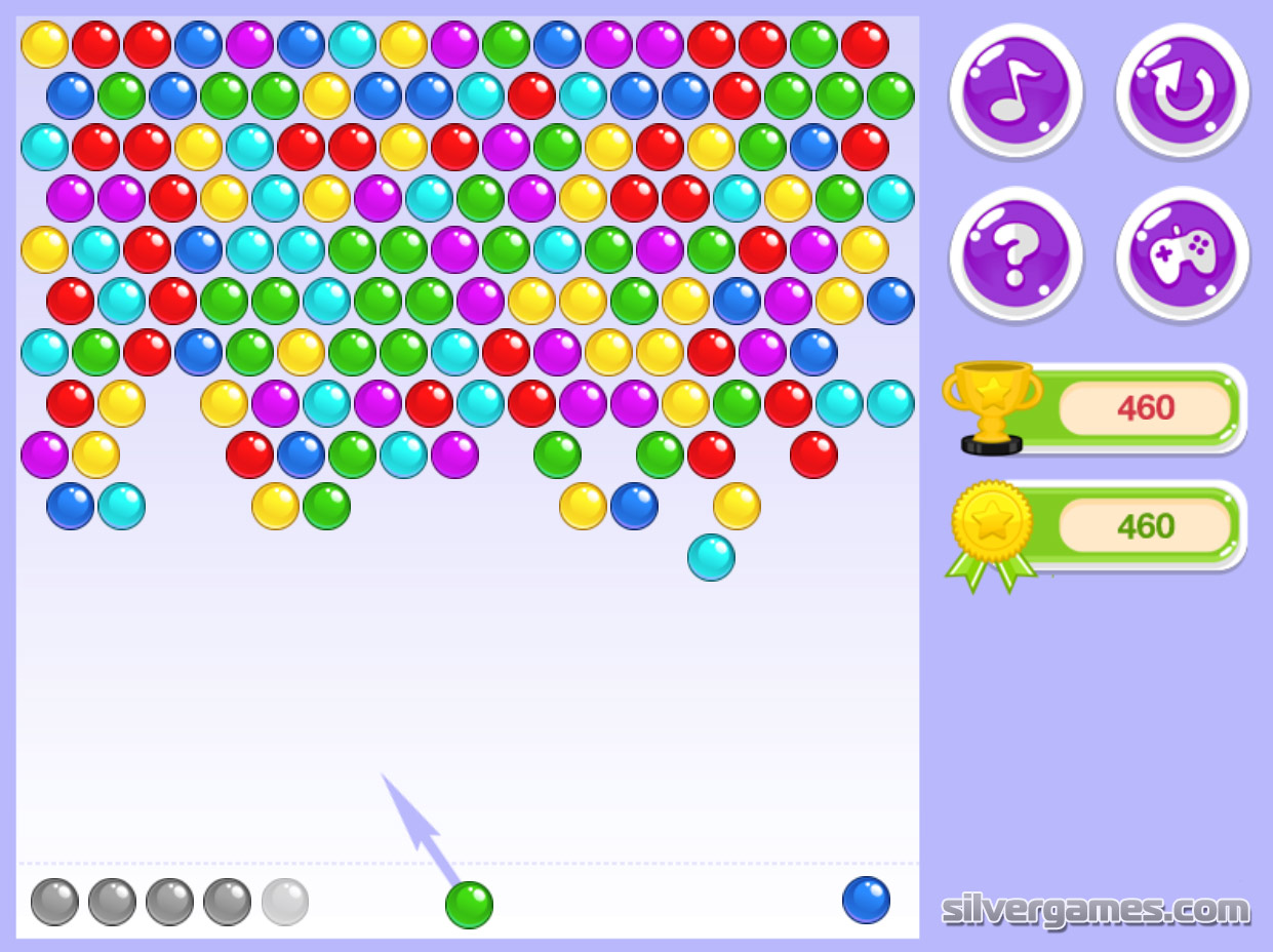 Bubble Shooter Pro - Play Online on SilverGames 🕹️