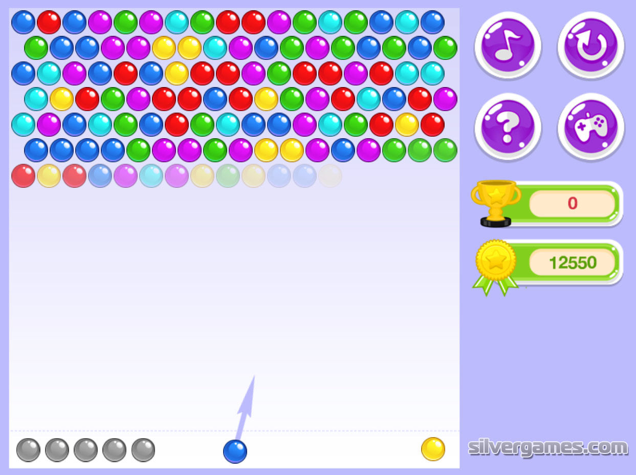 play classic bubble shooter
