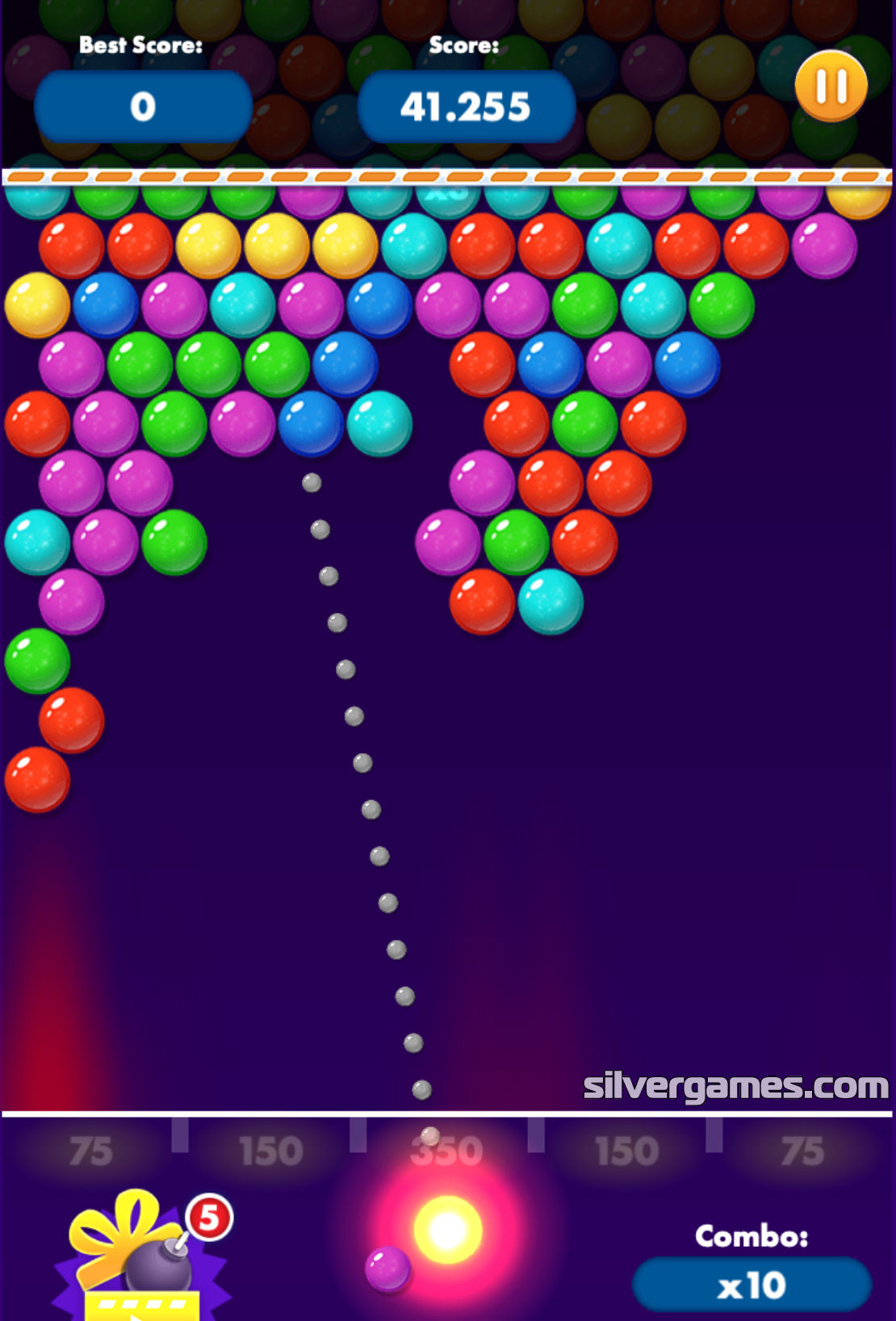 Bubble Shooter Pro 2 - Jogue Online em SilverGames 🕹️