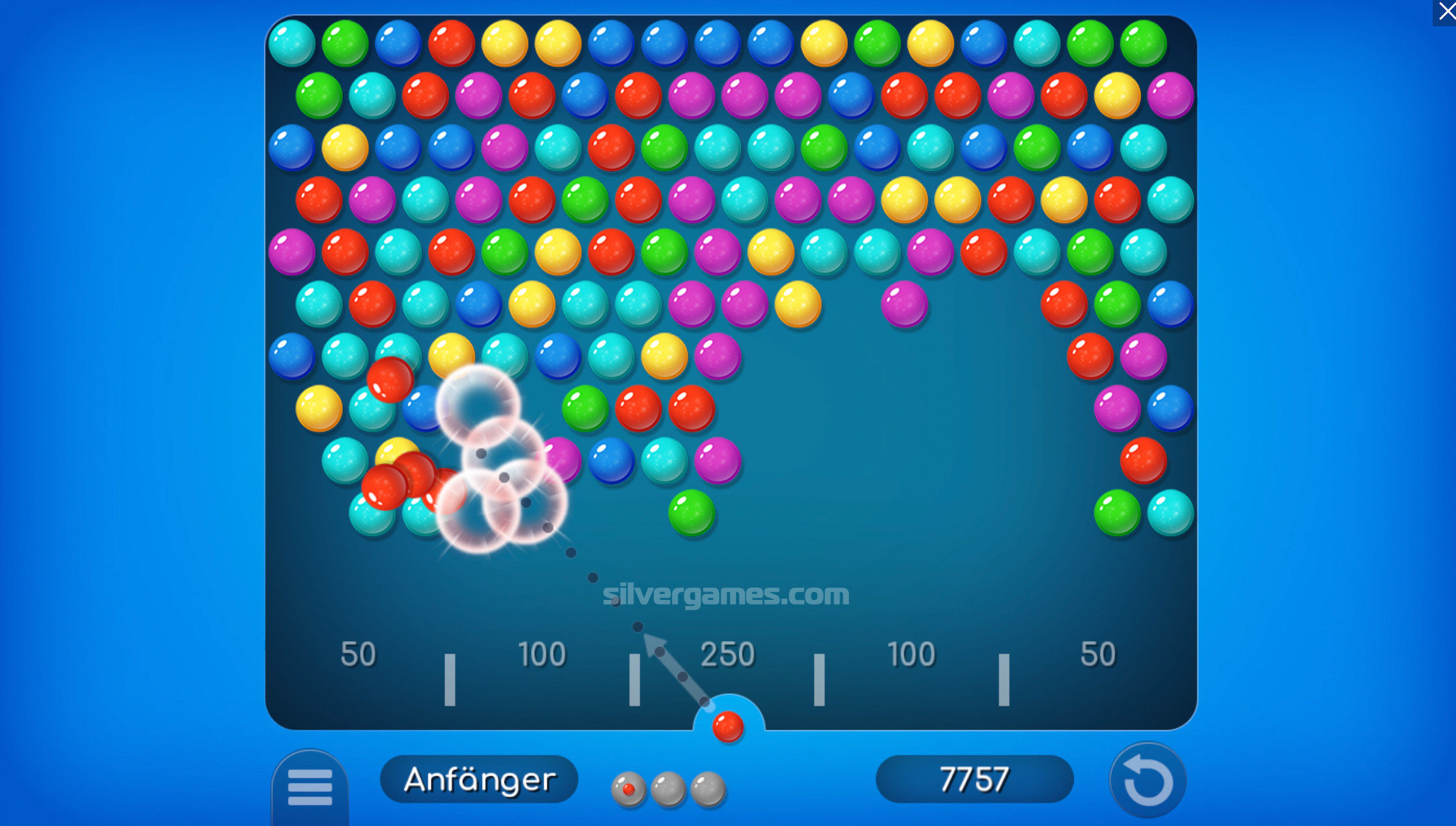 Bubble Shooter Pro - Play Online on SilverGames 🕹️