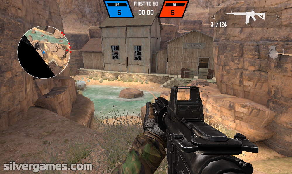 Bullet Force (Updated) - One of the best browser multiplayer FPS