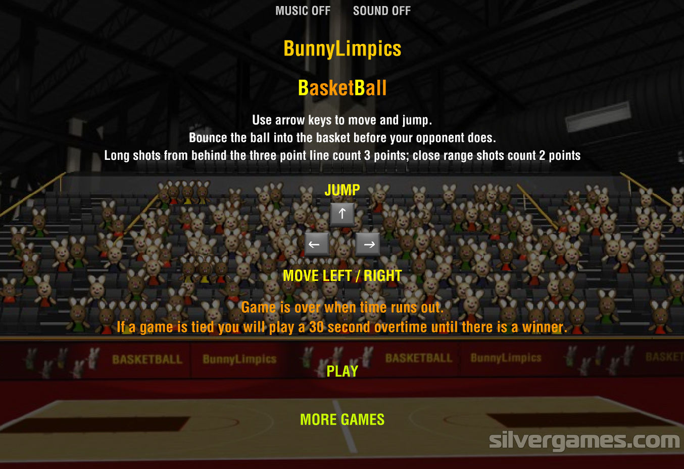 Sports Heads: Basketball Championship - Play Online on SilverGames