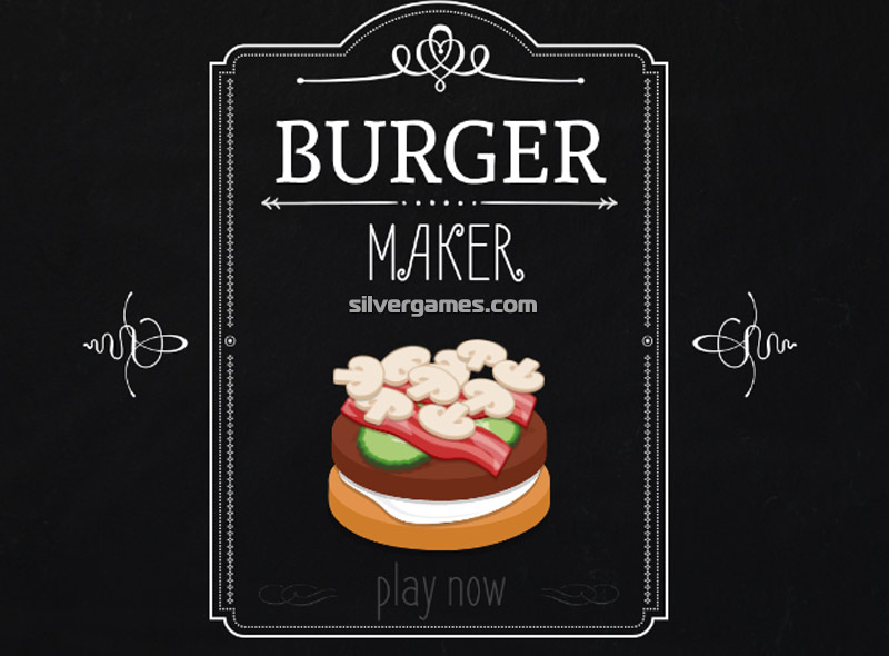 Burger Making Game Gameplay and Commentary 