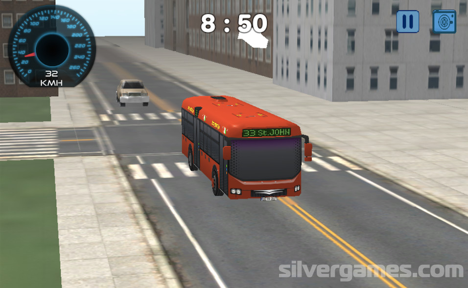 Simulador de ônibus - Jogue Online em SilverGames 🕹️