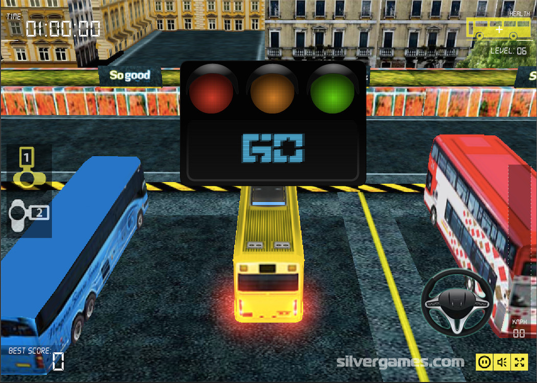 Busman Parking 3D - Jogo Grátis Online