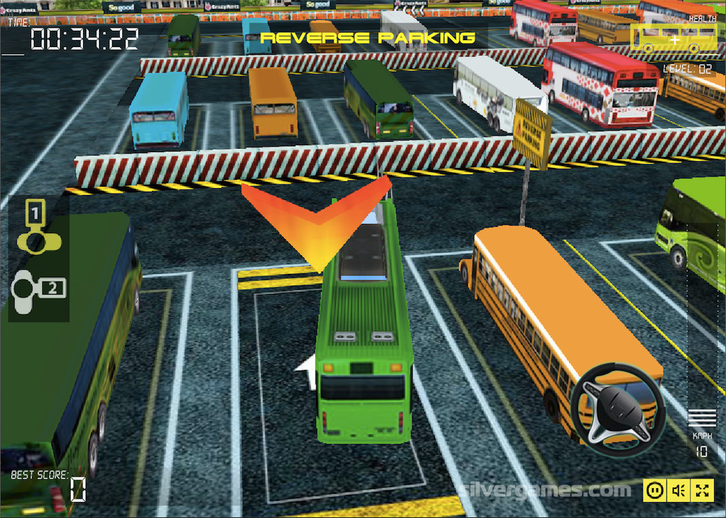 Busman Parking 3D - Jogo Grátis Online